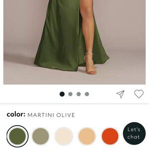 Green Bridesmaid Dress
